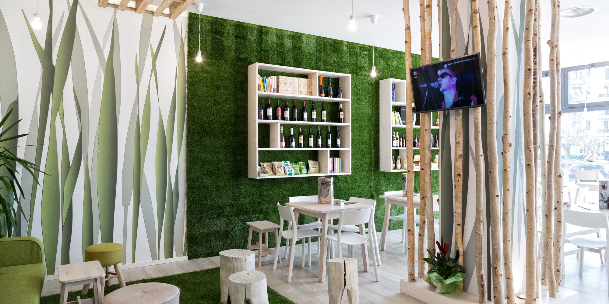 Bio Lino Caffè in Aulla - Interior Design - Branding - Marco Bonfigli Architect